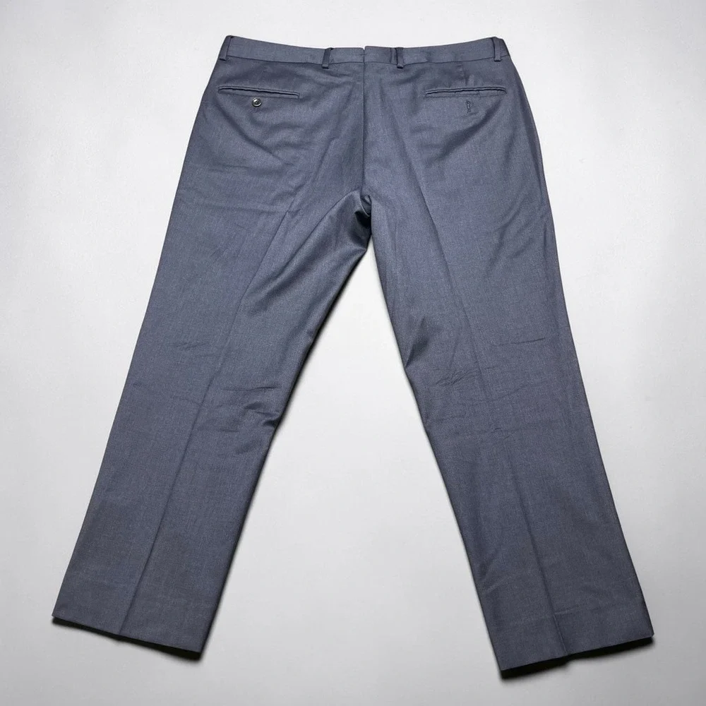 Brooks‎ Brothers 1818 Classic Navy Reda Wool Dress Pants Mens 36x30 Fits 38x27